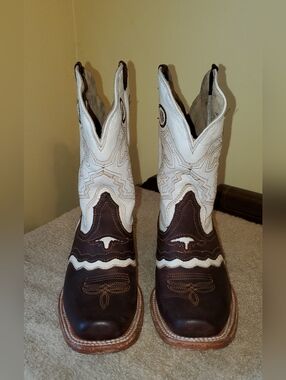 Arango Snip Toe Western Cowboy Boots Sz 3